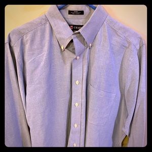 Blue Chaps Dress Shirt size Large